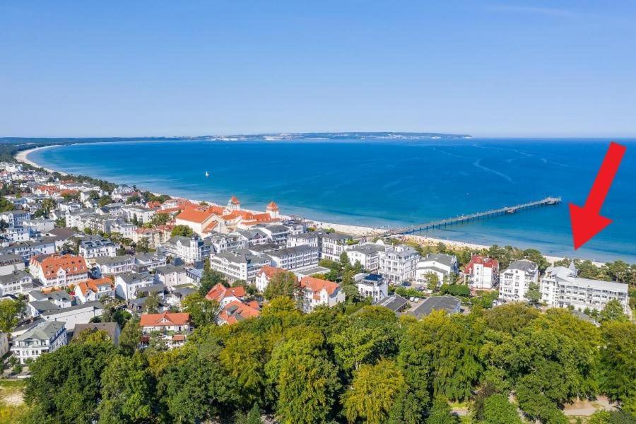 Direkt Am Strand Mit Meerblick Und Sauna - Fewo Strandidyll Binz Exteriér fotografie